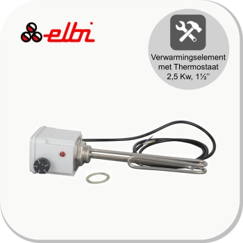 Verwarmingselement + thermostaat 2500W