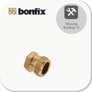 Knelkap 15 messing