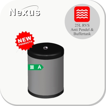 RVS Buffertank PWT-25L WM