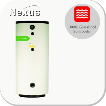 Glasslined Solarboiler BSV1000-FL/1C