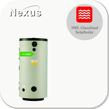 Glasslined Solarboiler BST300-2C