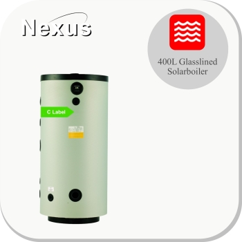 Glasslined Solarboiler BST400-2C