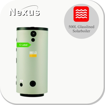 Glasslined Solarboiler BST500-2C