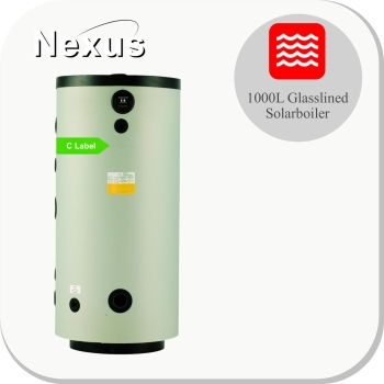 Glasslined Solarboiler BST1000-2C