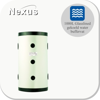 AR-1000L Glasslined koelwater buffervat