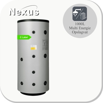 CQP 1000L/2 Multi Energie-opslagvat