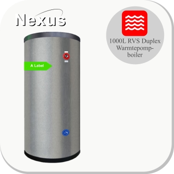 RVS Hygiëne boiler PAWT-1000L XL LE1