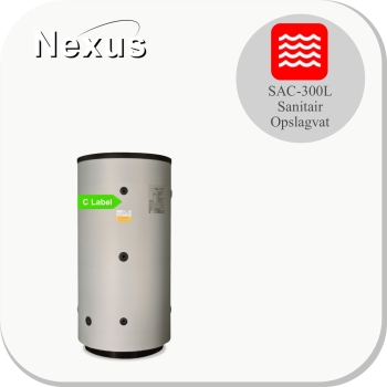 SAC -300 Glasslined warmwater opslagvat