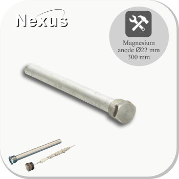 Magnesium anode Ø22  /300mm