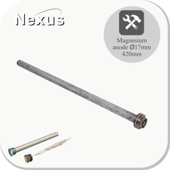 Magnesium anode Ø17 / 420mm WPB