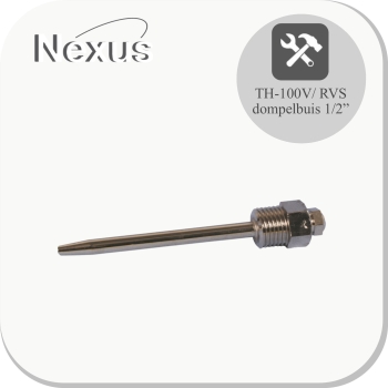 Sensorbuis TH-100V 1/2” RVS 28000210
