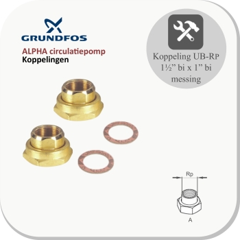 GRUNDFOS pompkoppeling  UB RP 1