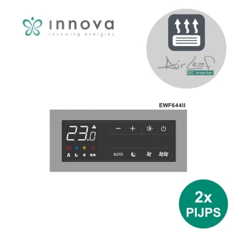 On board bediening EWF644II (2-Pijps)