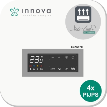 On board bediening ECA647II (4-Pijps)