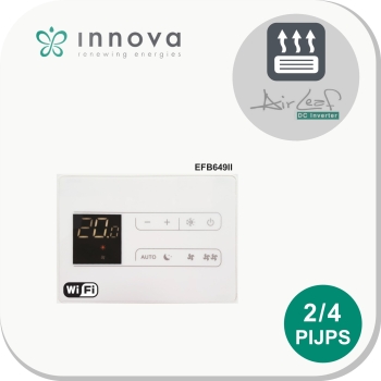 Wandbediening EFB649II/wit-WIFI