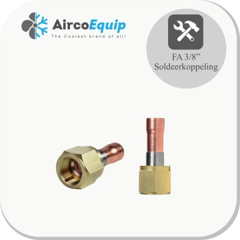 Flare soldeerkoppeling FA 3/8