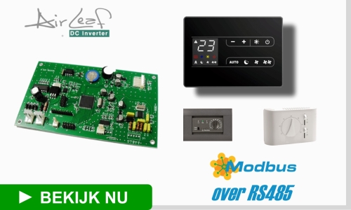 Wand & PC-board bedieningen